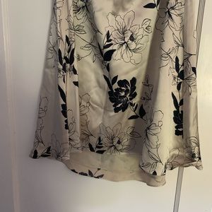Banana republic lined silk skirt sz 8